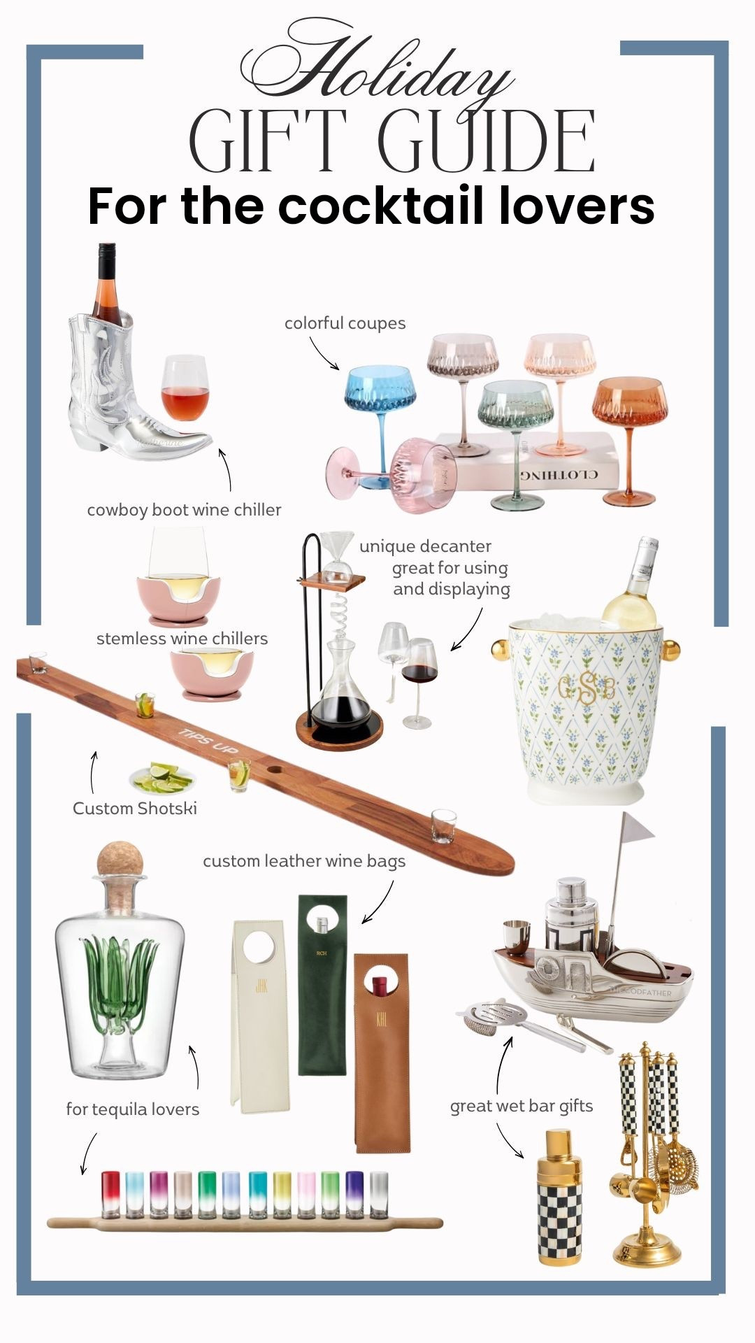 Holiday gift guide: for cocktail lovers 