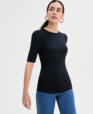 Women's Elbow Puff-Sleeve Top, Exclusively at Macy's | Macy's