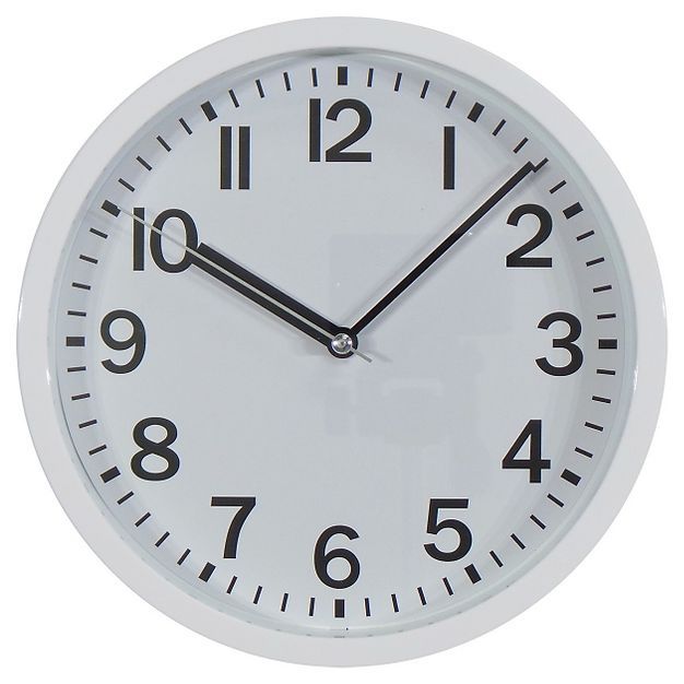 9" Round Wall Clock White - Room Essentials™ | Target