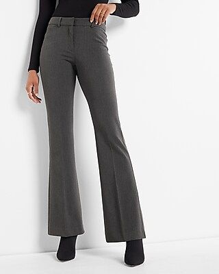 Editor Mid Rise Flare Pant | Express