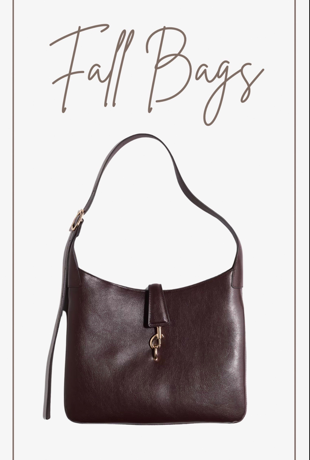 Love this chocolate brown oversized bag for fall.

#LTKmomlife #LTKOver40 #LTKSeasonal