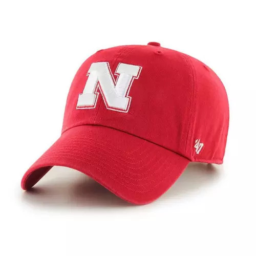47 Brand Nebraska Cornhuskers Logo Clean Up Adjustable Hat | Scheels Sports