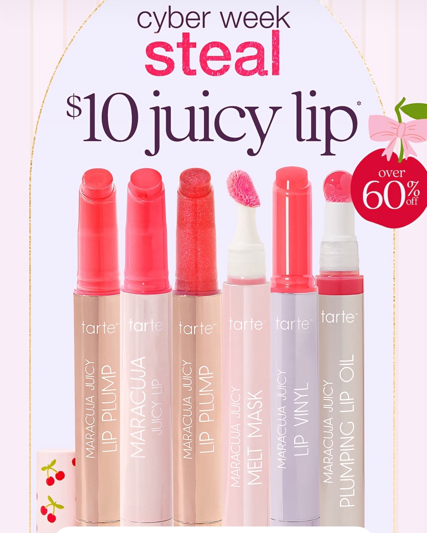 Tarte sale
Marajuca lip gloss
Shiny lip gloss
Stocking stuffer 
Gifts for her 
Tarte 

#LTKGiftGuide #LTKSaleAlert #LTKBeauty