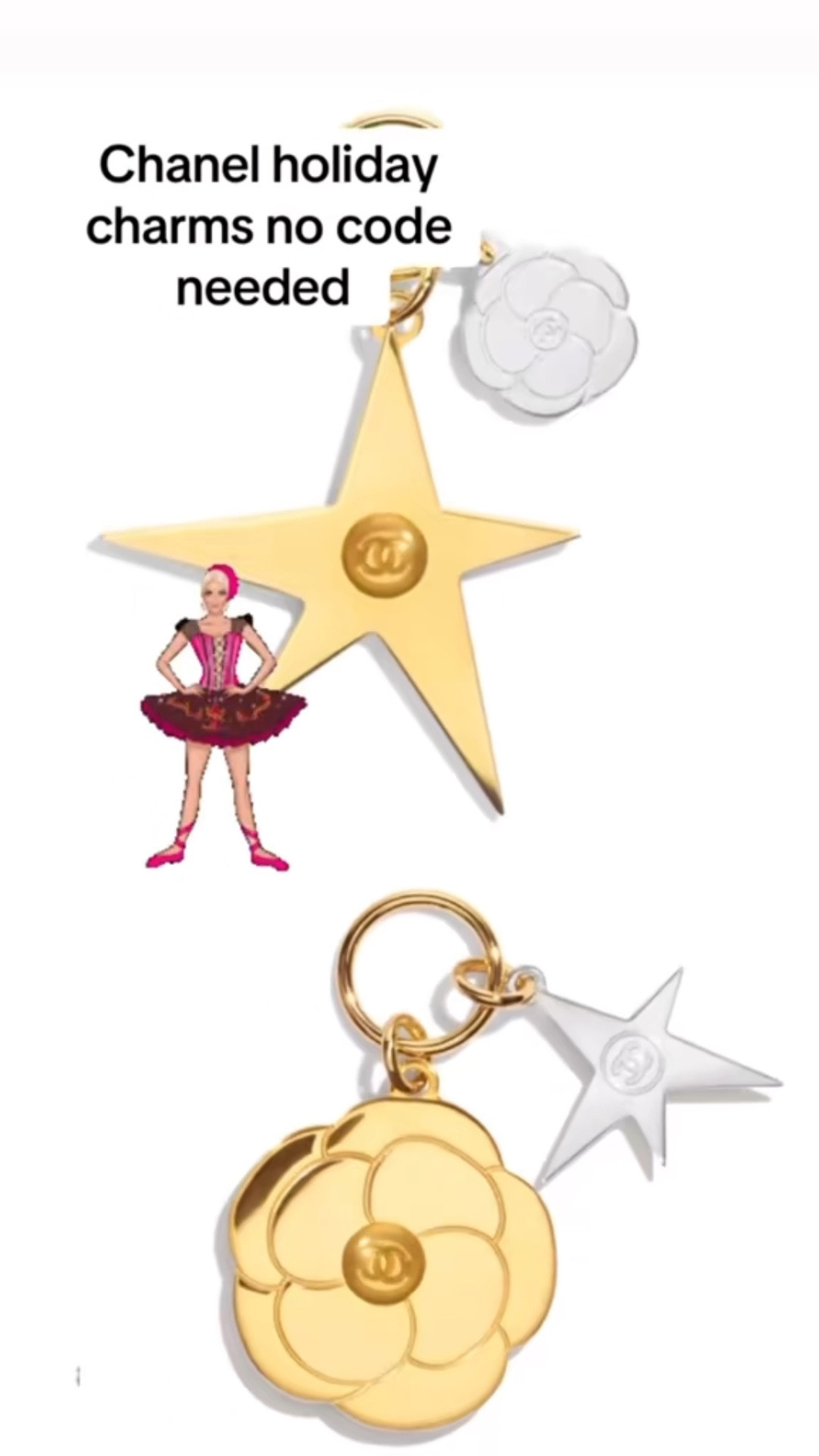 Chanel holiday charms with purchase. Select charm at checkout 

#LTKStyleTip #LTKSeasonal #LTKBeauty