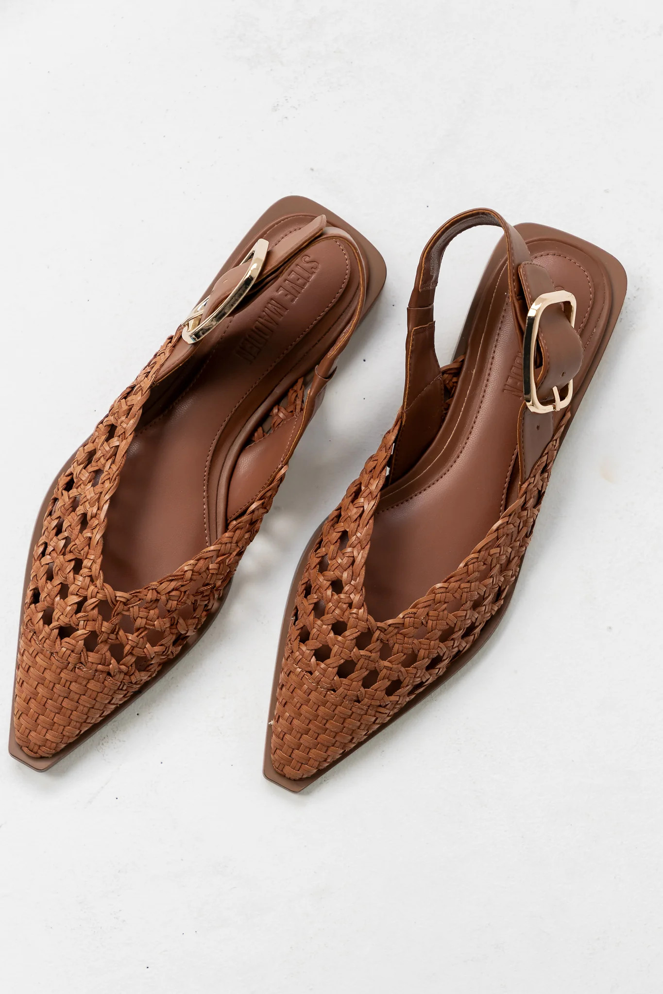 Steve Madden Shay Slingback Flats in Cognac | Böhme US