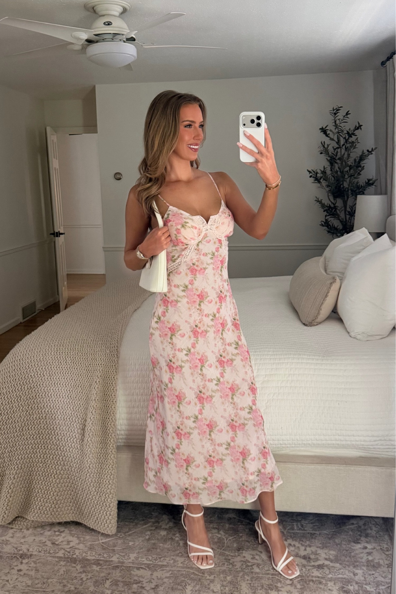 So incredibly grateful to have received this gift from ASTR the label! One of my absolute favorite brands. Wearing size small! 

ASTR the label, Spring dress, midi dress, date night outfit, brunch outfit, pink floral dress, white heels, white purse ￼

#LTKootd #LTKSeasonal