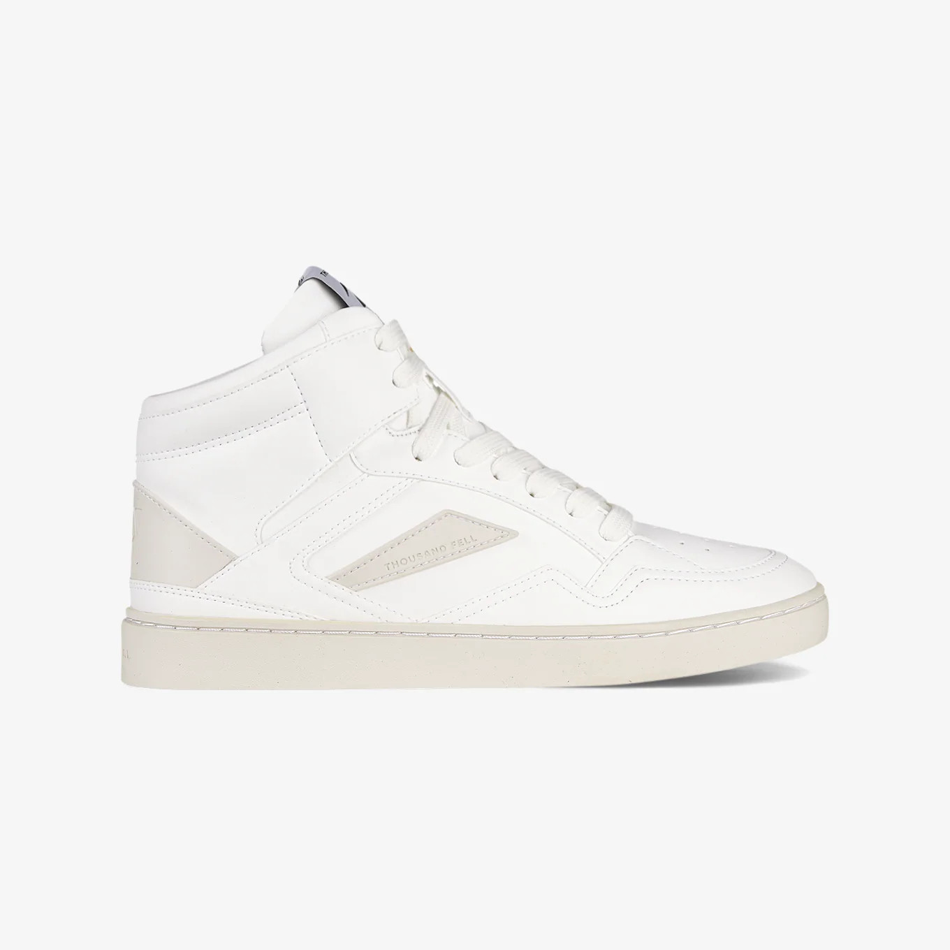 Women's High Court in White | Stain-Proof & Sustainable - Thousand Fell | Thousand Fell