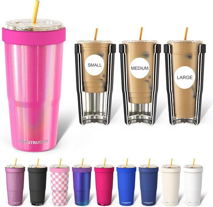 Frost Buddy Togo Buddy 30 oz Stainless Steel Vacuum Insulated Tumbler To Go Coffee Cup \u2013 Ice... | Amazon (US)