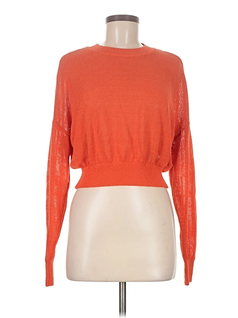 Madewell Orange Pullover Sweater Size M - 68% off | ThredUp (US)
