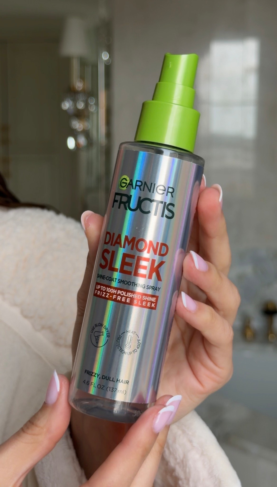 #ad Infused with a vegan keratin complex and argan oil, the @garnierusaDiamond Sleek is the key to the perfect hair day @target #GarnierPartner #TargetPartner

#LTKdayinmylife #LTKBeauty #LTKselfcare