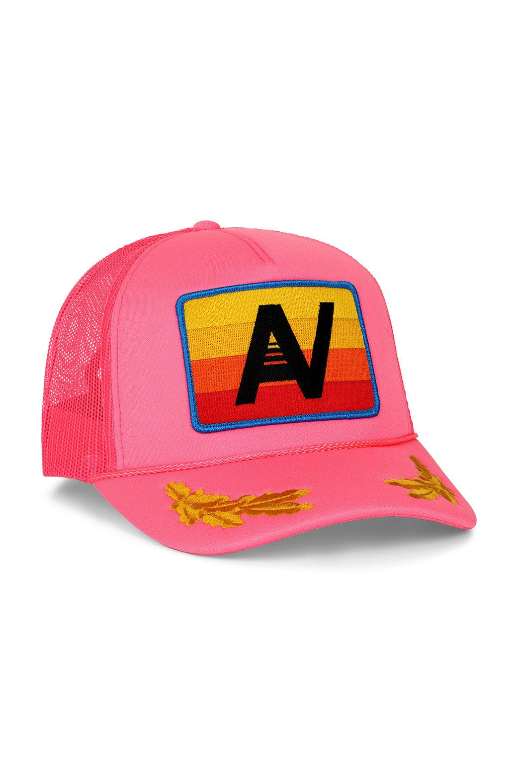 LOGO RAINBOW - VINTAGE LOW RISE LEAF TRUCKER | Aviator Nation