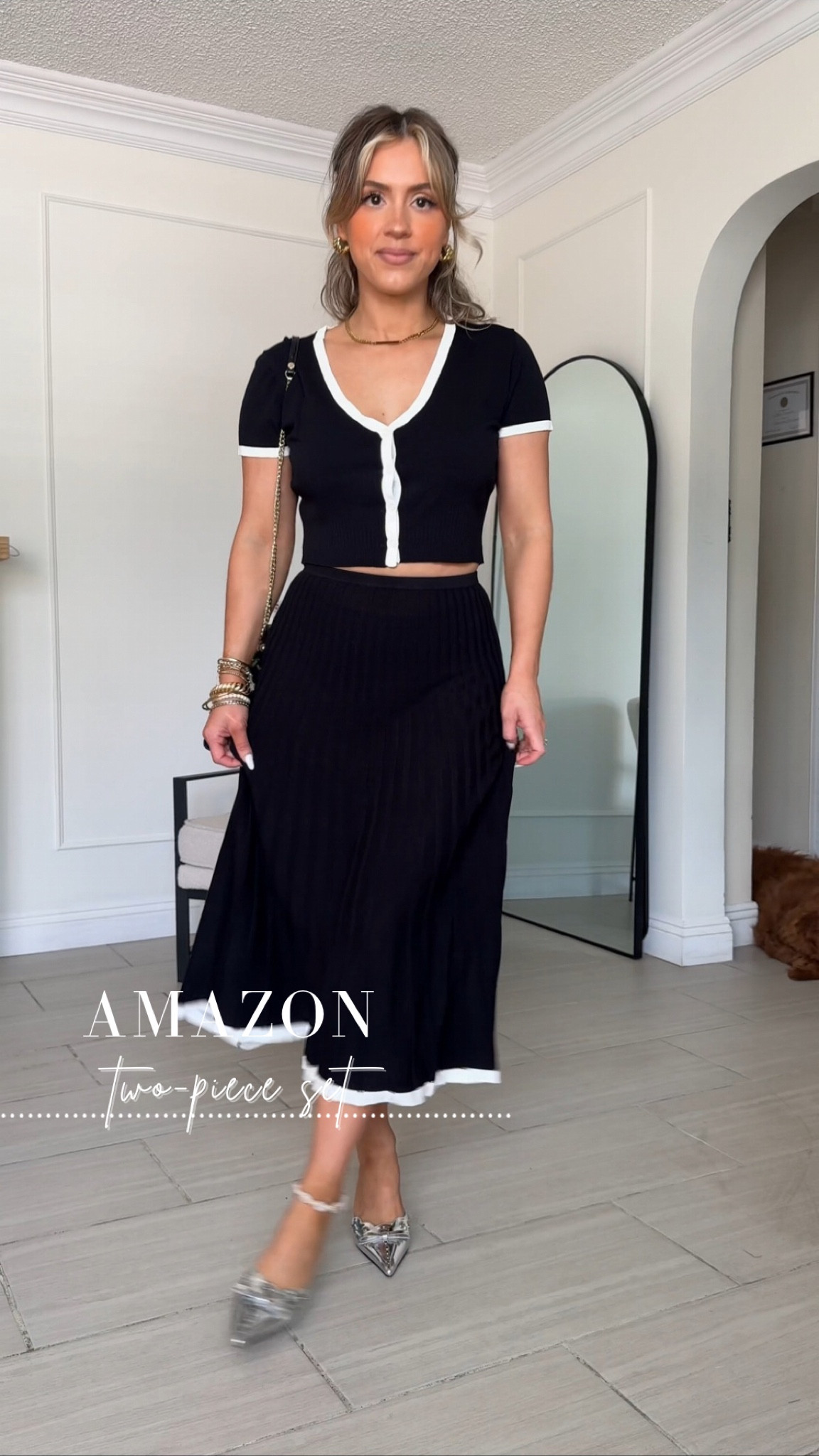 The perfect two-piece matching skirt set 😍

Wearing a size small 

#LTKU #LTKStyleTip #LTKFindsUnder50
