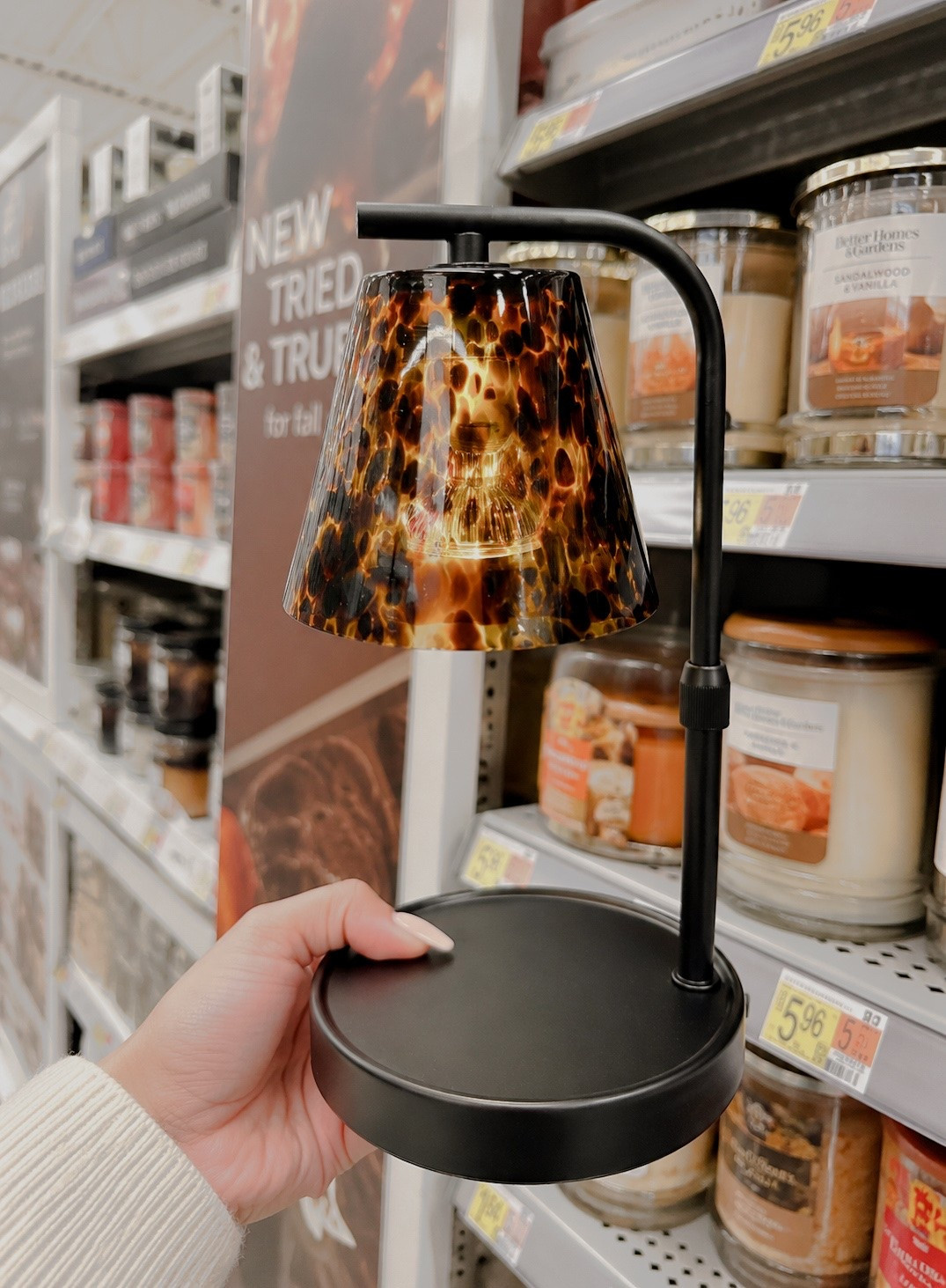 Fall just got a glow-up. 🍂✨ This tortoise glass candle warmer is giving cozy coffee shop vibes without the flame. It’s the perfect way to enjoy your favorite fall candles while doubling as chic home décor. Definitely one of those Walmart finds that looks way more expensive than it is! 🤎🍁#WalmartFinds #FallDecor #CozyHome #CandleWarmer #FallHome #NeutralHome #HomeDecorFinds #Alwaysbestylin

#LTKHome #LTKSaleAlert #LTKSeasonal