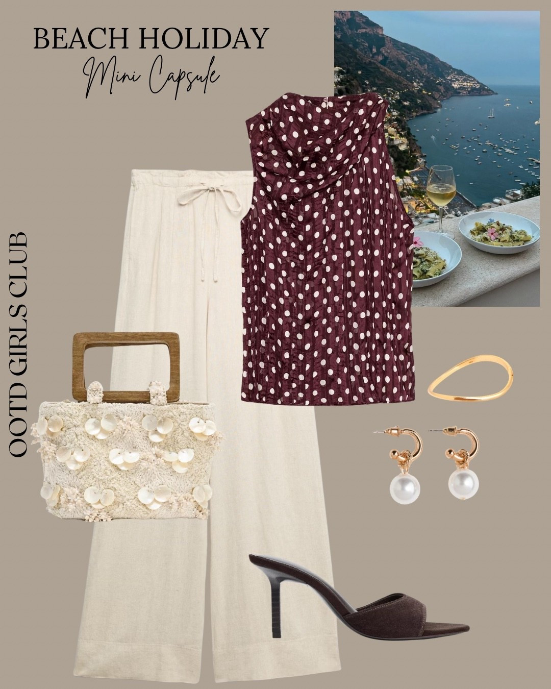 Holiday Evening styling. Outfit ideas for summer vacation 

#LTKeurope #LTKbag #LTKtravel