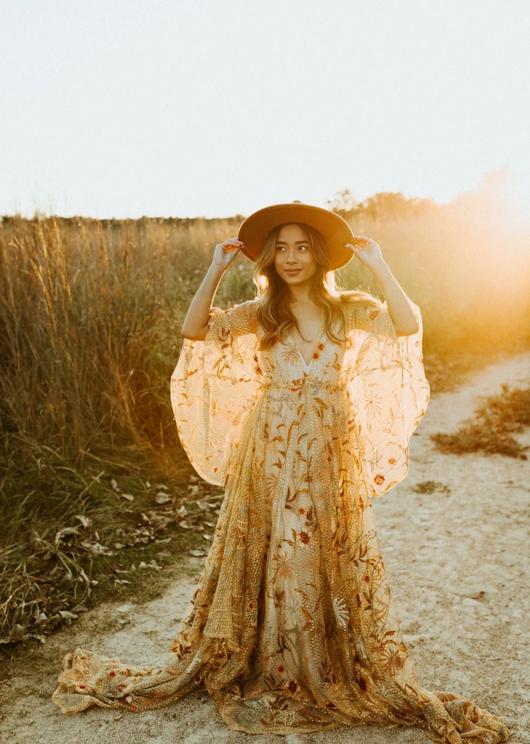 The Paisley Dress, Photoshoot Dress, Elopement Dress, Boho Dress, One Size Dress, Maternity Dress... | Etsy (US)