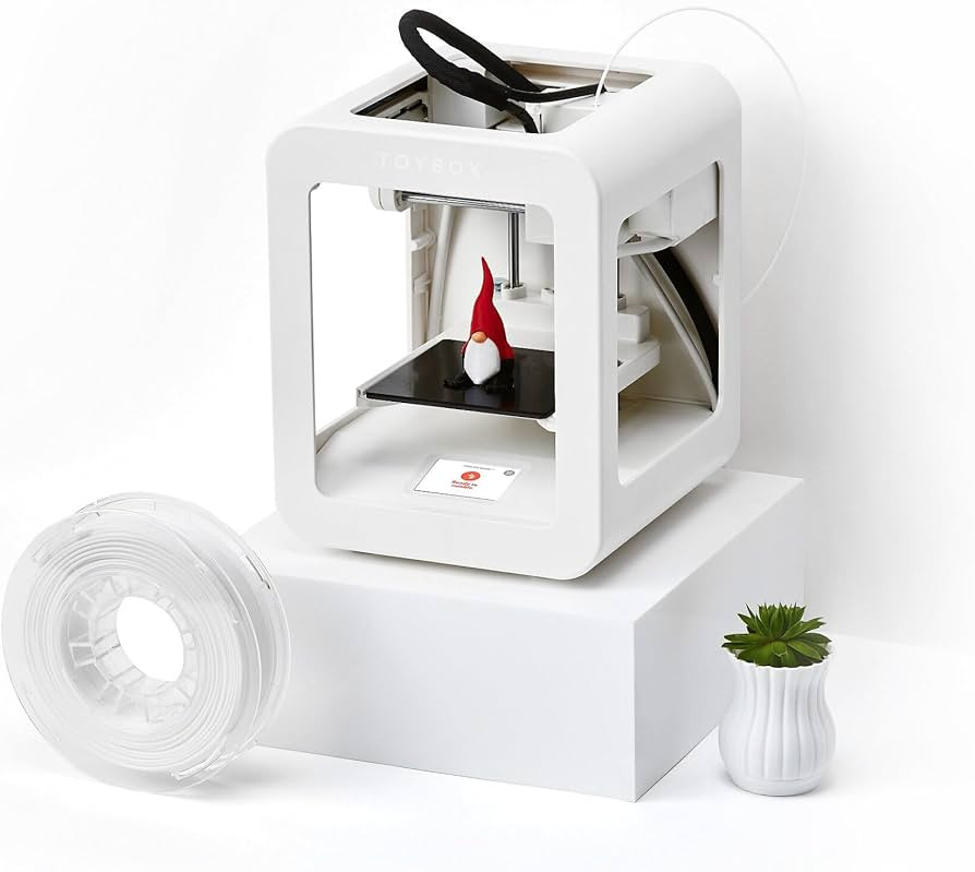 Toybox 3D Printer for Beginners and Kids with Fast Printing, Easy Setup, Safe Design, Free App wi... | Amazon (US)