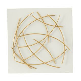 White Wood Contemporary Wall Decor, 24" x 24" x 3" By Cosmoliving By Cosmopolitan | Michaels® | Michaels Stores