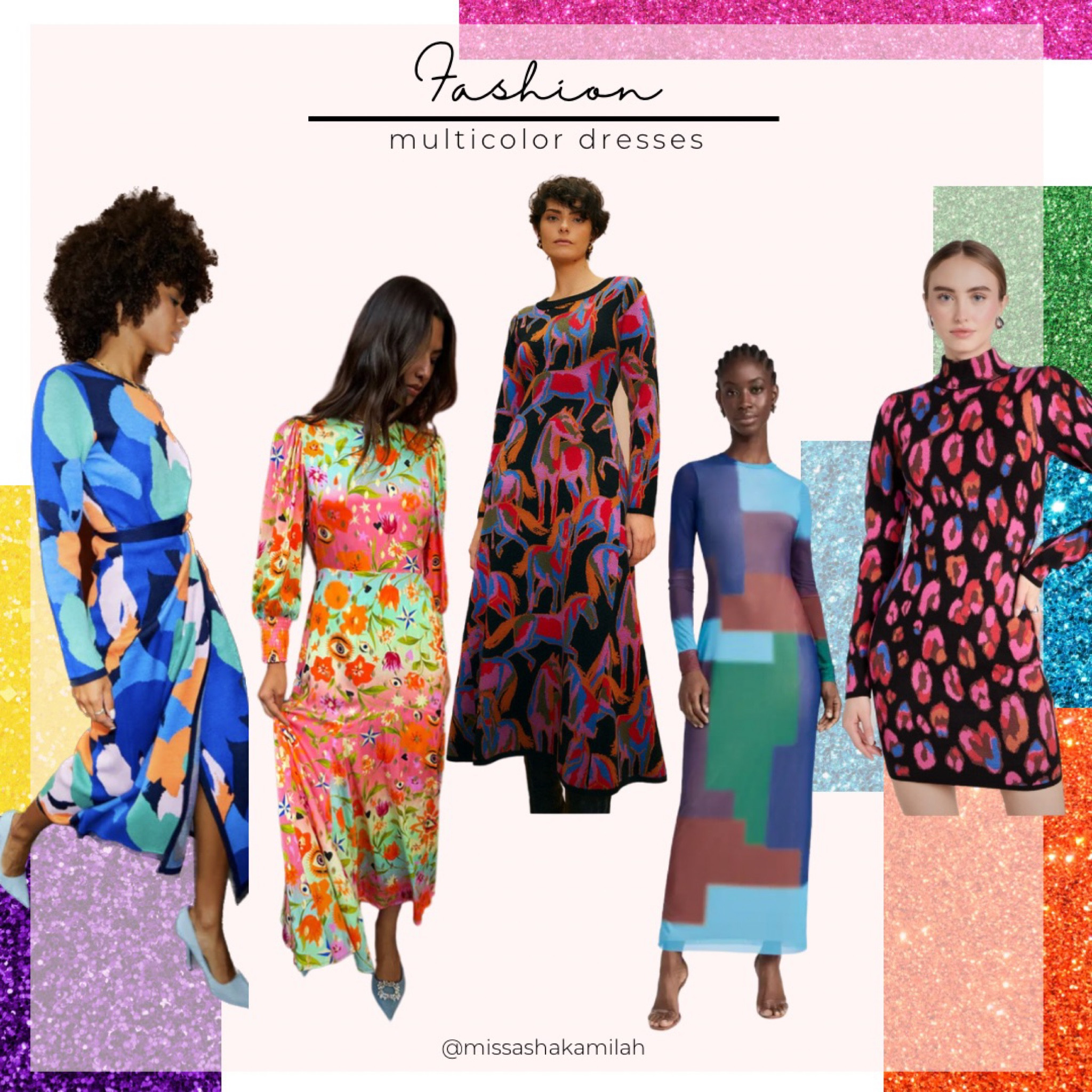 Multicolor Dress Round Up✨ (all options you can wear in fall/winter) 


#LTKstyletip #LTKmidsize #LTKSeasonal