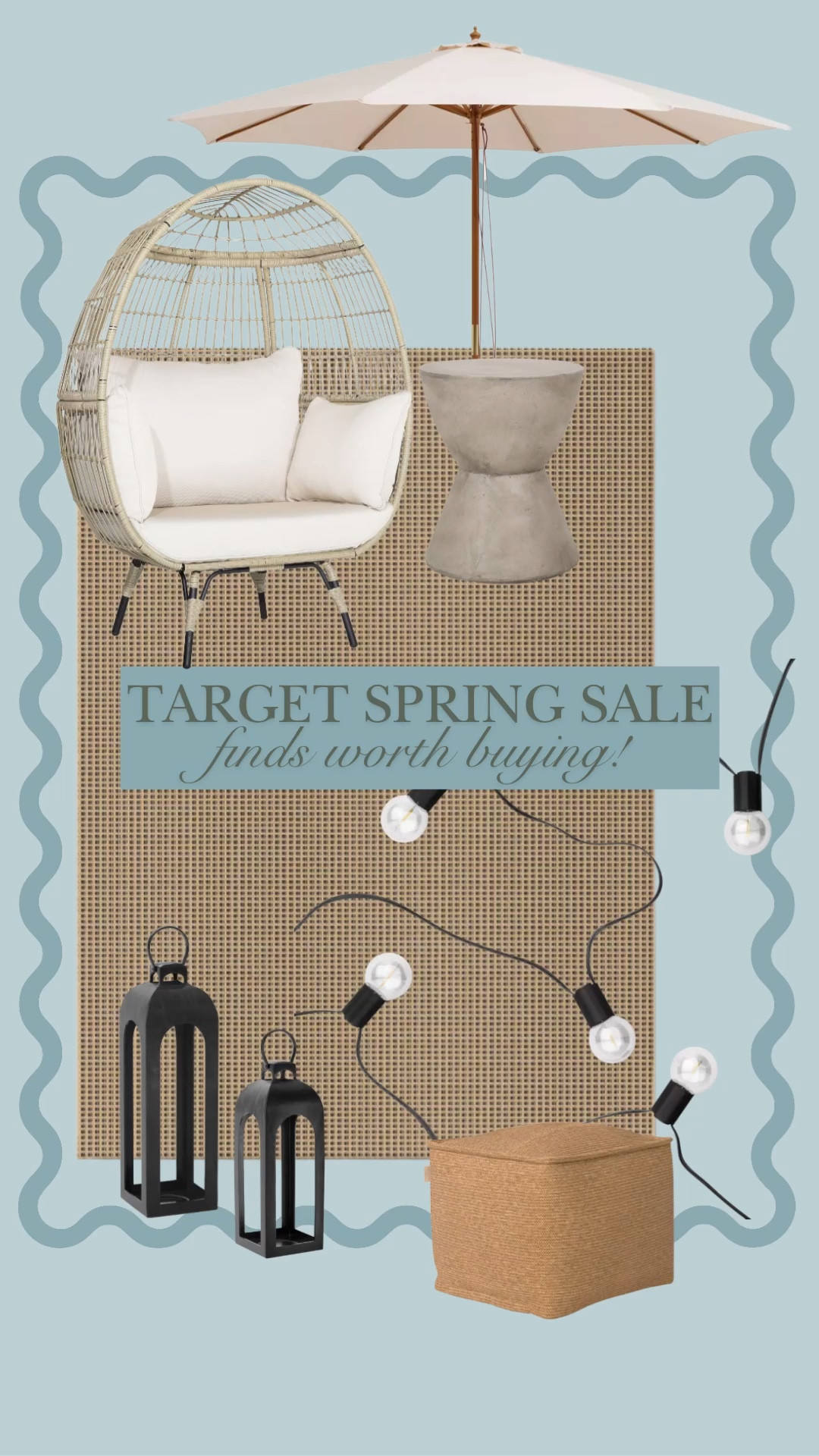The Target Spring Sale is live, and these are the home + outdoor finds actually worth buying right now - from patio furniture to rugs and lighting. I pulled the best deals in one place to make your spring refresh easy 🤍





Target spring sale home, Target patio furniture sale, affordable outdoor furniture Target, indoor outdoor rugs Target, patio decor ideas on a budget, outdoor lighting Target, backyard refresh ideas, Target home organization finds, storage bench Target, spring home decor sale, patio setup ideas, budget outdoor makeover, Target outdoor essentials, home finds worth buying


#LTKSaleAlert #LTKHome