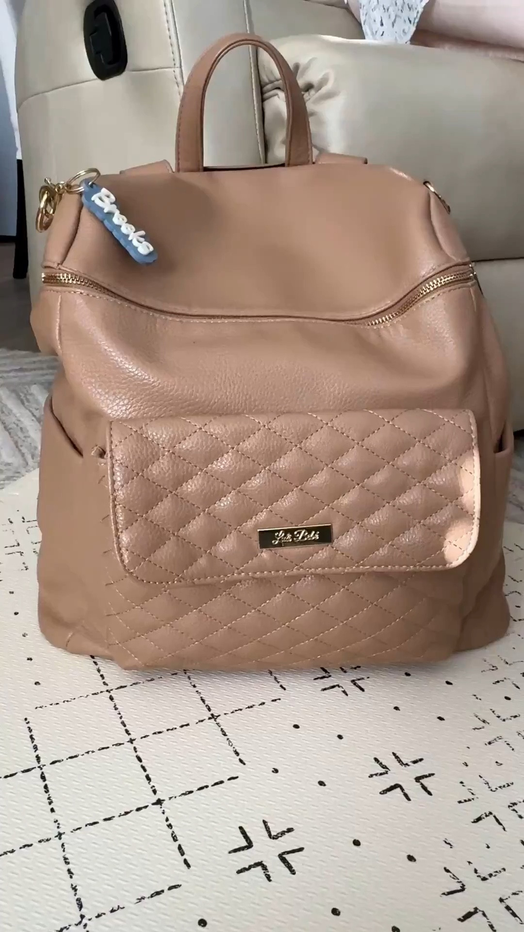 What’s in my newborns diaper bag (3 month old at the time) — we love our Luli Bebe diaper bag. 🔗🔗  the products we regularly use(d) instead of only what’s featured. NOTE: this video is from a year ago! my baby is a toddler now but thought I’d post this video for new moms! 
‼️ Diaper bag essentials / family travel MUST HAVES for newborns👇🏼

— swaddles/blankets, extra outfit, burp cloths, mitts for newborns, pacifiers + clip, diaper rash cream &amp; applicator, ointment, gripe water or gas relief + syringe, pacifier wipes/sanitizer, bottle soap, face/hand wipes, hand sanitizer for mom, stain remover, thermometer, teethers + toys/rattles, changing pad &amp; diapers/wipes.

#LTKFamily #LTKBump #LTKBaby