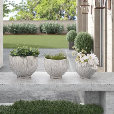 Latitude Run® Perryman Planters, 3-Piece | Wayfair North America