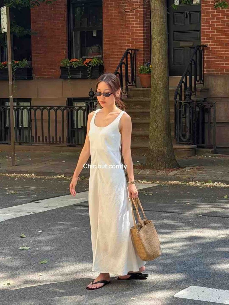 Easy linen dress banana republic
 

 