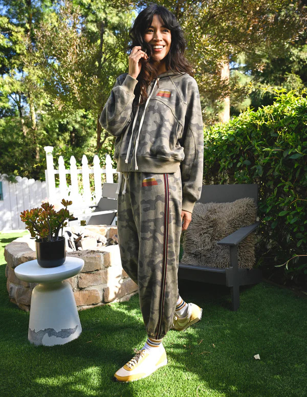 Sundry Golden Hour Horizon Hoodie & Golden Hour Sweatpant in Fern | Sundry Clothing