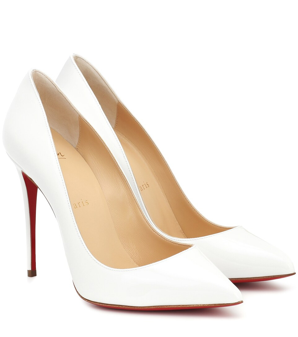 Pigalle Follies 100 leather pumps | Mytheresa (US/CA)