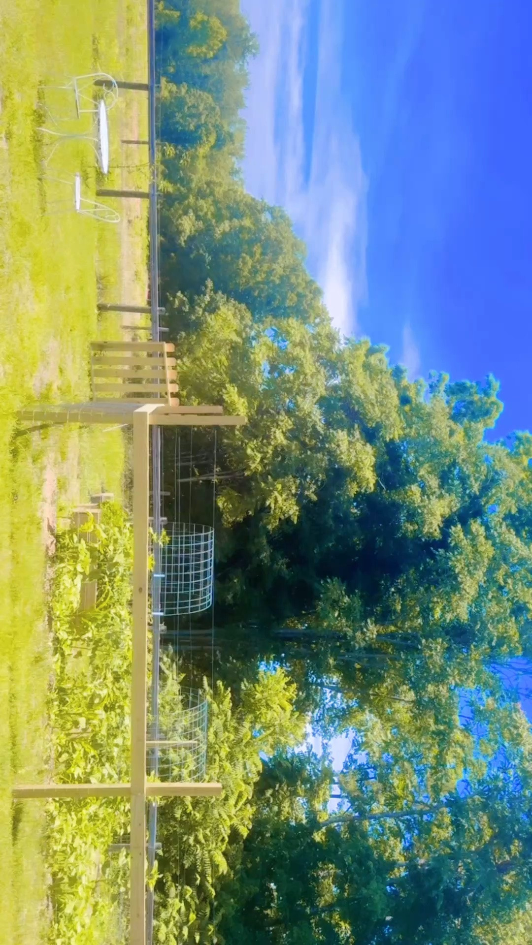 Oh my goodness she looks even CUTER (!!) than I hoped!!! 🤍 The garden/bistro table set 🪑 of my dreams 💭 out here on the farm!!! 🌳 Going to be perfect 🤩 for my morning coffee ☕️ and garden 🪏 watering 💦 time with early sun!! ☀️