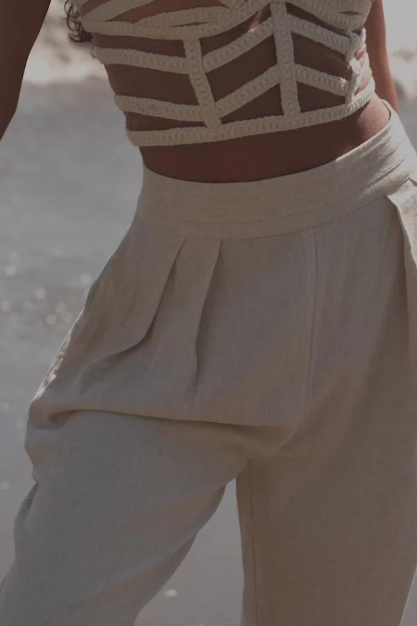 Ivory Serenity Bay Top | JLUXLABEL
