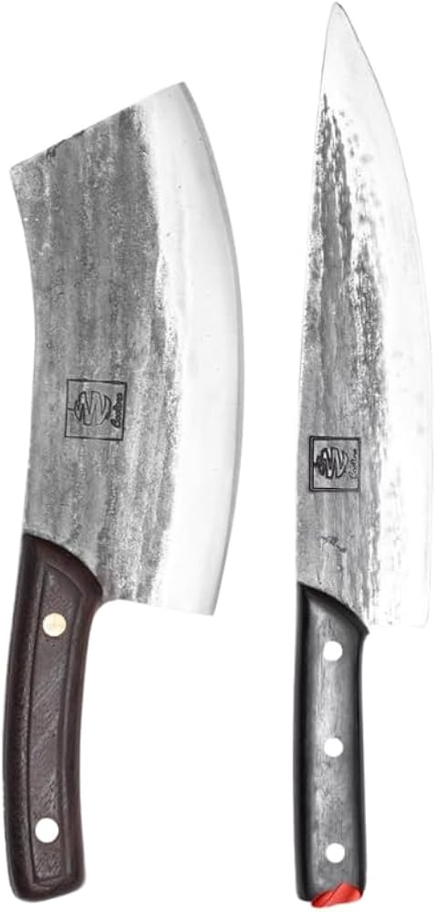 COOLINA Chef's Duo Professional Kitchen Knife Set \u2013 Hand-Forged Tungsten XL & Altomino Chef'... | Amazon (US)