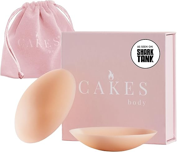 CAKES Body® Grippy Non-Adhesive Silicone Nipple Covers for Women (NO STICKY ADHESIVE) - Reusable... | Amazon (US)