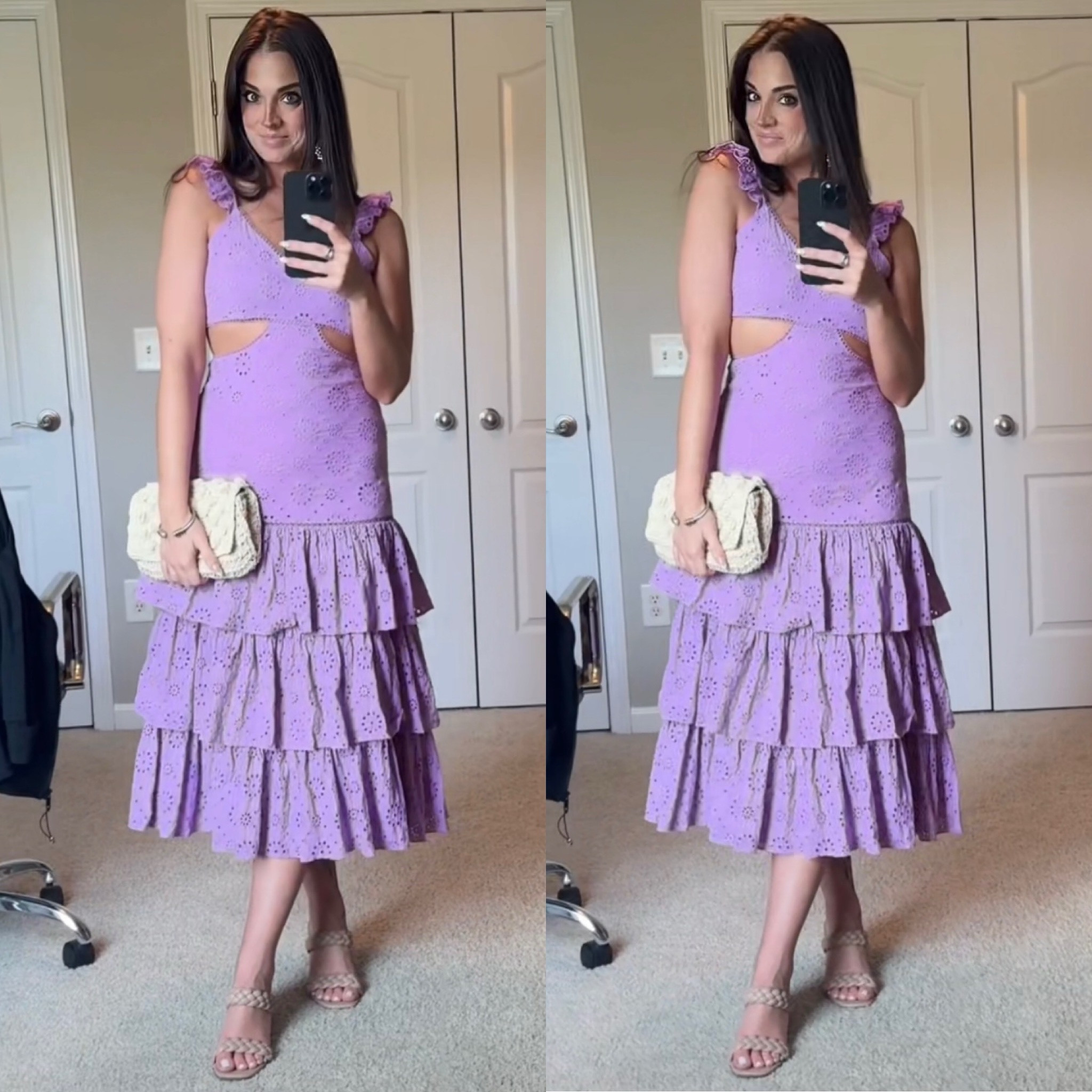 I’m in absolute awe of this lavender eyelet midi dress from Amazon. I think it’s the prettiest dress I own! 

Brunch outfit idea / Shower dress / Wedding guest dress idea / 2Today Finds / #founditoamazon #2todayfinds

#LTKParties