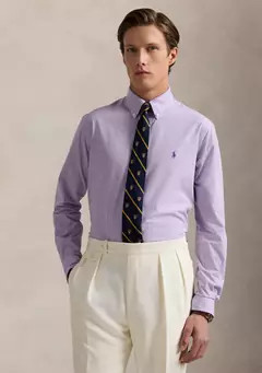 Polo Ralph Lauren Classic Fit Gingham Stretch Poplin Shirt | Belk