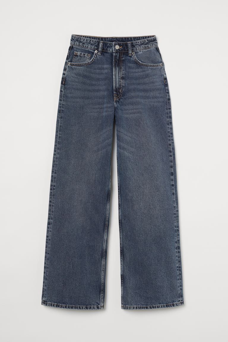 Wide High Jeans | H&M (US + CA)