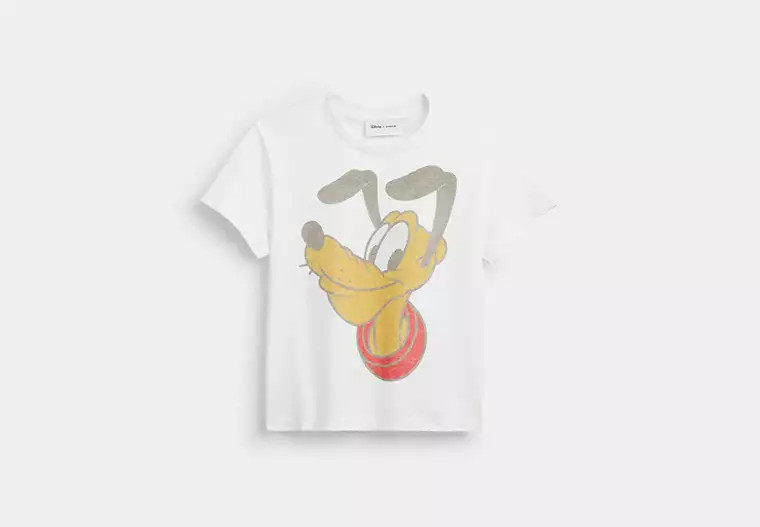Disney X Coach Pluto 90's Fit T-Shirt | Coach (US)
