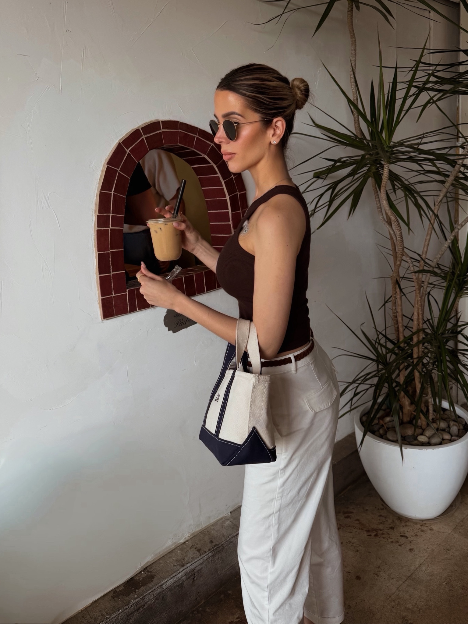 Mini boat and tote in navy 
#LTKunder50 #LTKfind 


#LTKmomlife #LTKootd