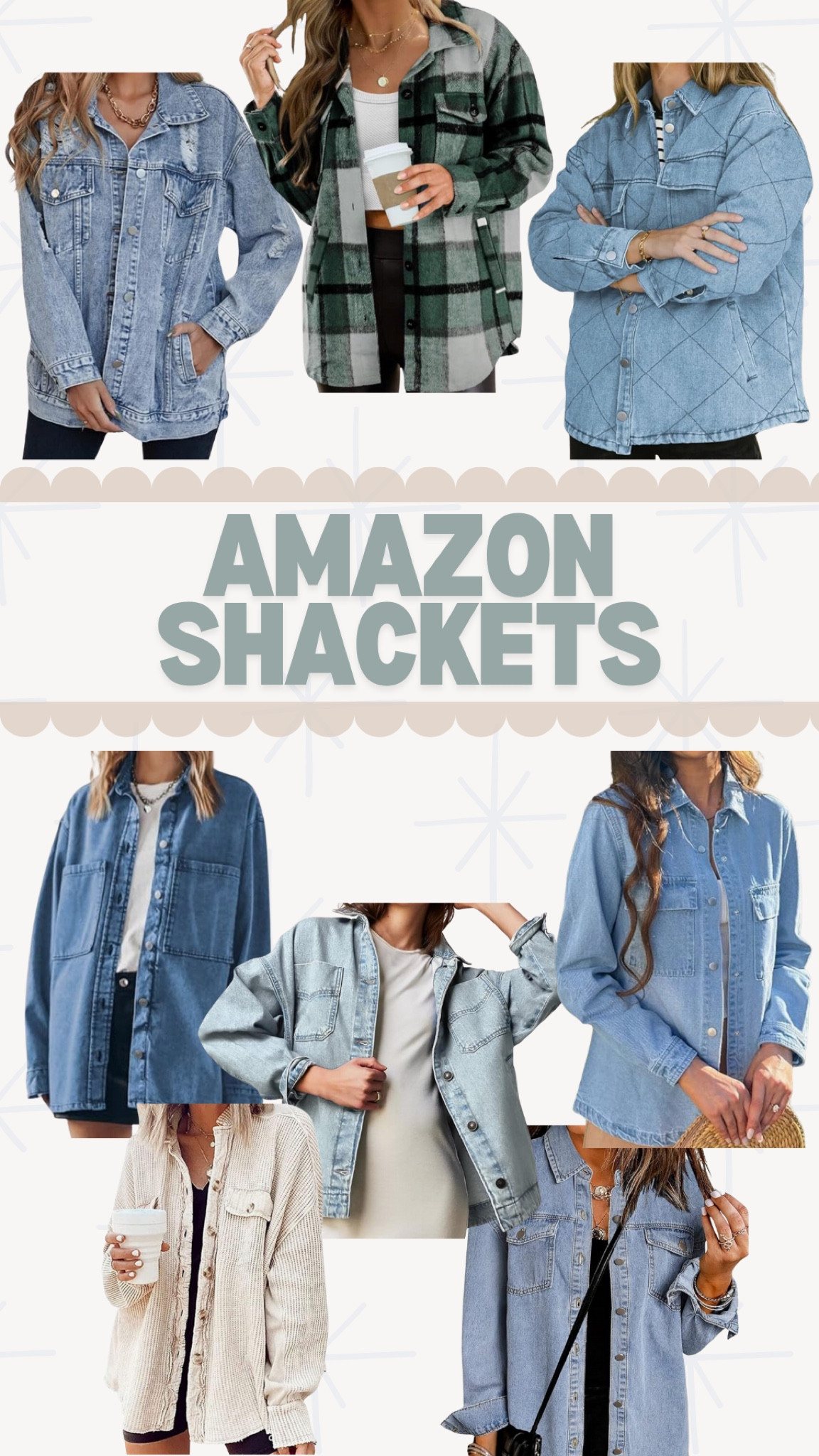 Amazon shackets!

THEBLOOMINGNEST Amazon shackets jacket fall winter outfit 

#LTKStyleTip #LTKSeasonal #LTKFindsUnder50