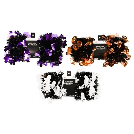 Youngcraft Halloween Garland, 9', Assorted | Walmart (US)
