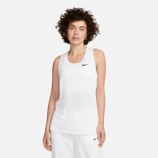 Regata Nike Dri-FIT Feminina - Branco | Netshoes (BR)