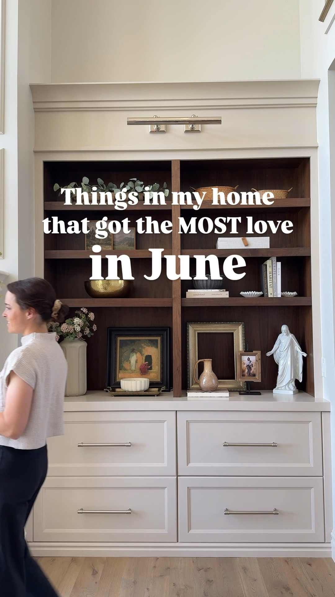 These were favorites in my traditional x modern home in June for good reason! Obviously I’m biased about my personal favorites from the month, but today I’m sharing the ones that received the most love, questions, and link requests from YOU.

Those cozy floor lounger beds are a newer addition that are basically in use by one person or another in our home at all times. Love them! The metal frame makes them adjustable, but don’t let your kids play too rough—I doubt the metal frame can take a full fence jump from the “sit up” position.

I adore my trash bag tissue boxes. The keep the cabinet below my sink organized, and extra functional. 

My dramatic black pedestal table is for sure a moment. I love it so much!

That massive arched floor mirror is 81 x 41 and the coupon available on Amazon for it comes and goes, but it’s there more often than not. I haven’t found a mirror that size for the price anywhere else! 

The wood bench has my heart. It’s more of an investment, and it’s the internet’s favorite for good reason! It perfectly blend traditional and modern design. 

And then there’s that incredible “museum gel” that holds my decor in place on end tables and on my shelves, keeping everything in place and safe from accident—prone kids. It is removable, leaves no mess, and you can reuse it! its what they use in museums to secure precious pieces. 

All I can say is… I love your June favorites too!!♥️

Xoxo,
Andrea

#homedecorideas #homedesignideas #livingroom #cozyhome #homeinspiration #floormirror #bench #diningtable #pedestaltable #homedecorating #traditionalhome #modernhome

#LTKHome #LTKStyleTip