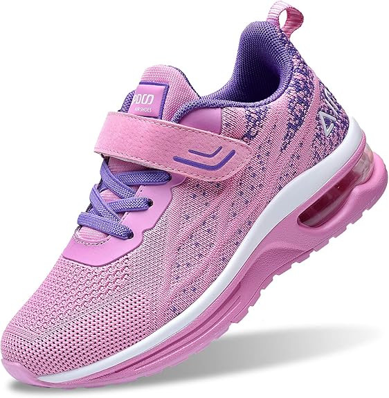 Autper Kids Air Tennis Running Shoes Memory Foam Athletic Lightweight Sports Walking Sneakers for... | Amazon (US)