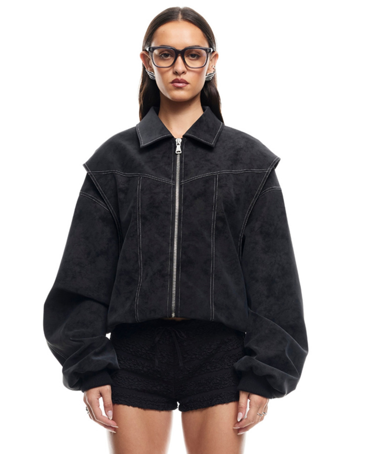 Lioness Women's Vista Bomber Jacket - Onyx | Macy's
