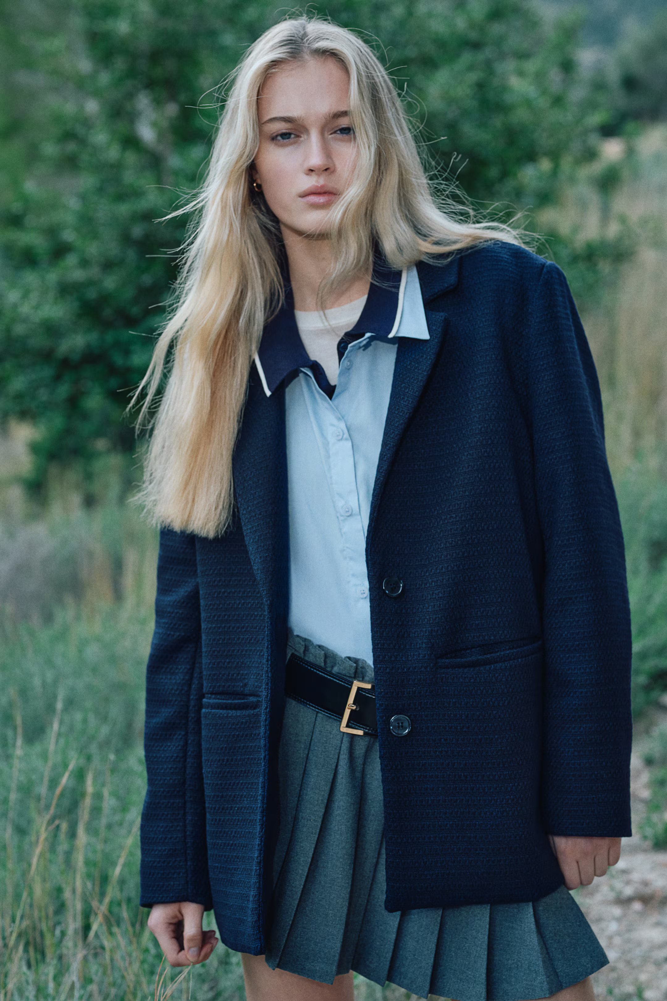 Textured-Weave Blazer | H&M (US + CA)