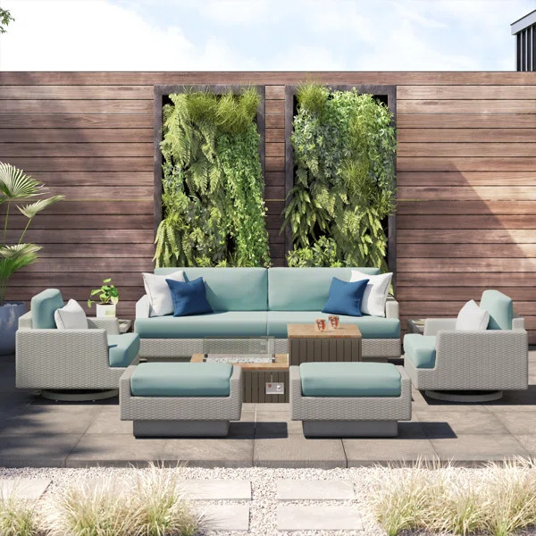 Anushri 7 - Person Outdoor Seating Group | Wayfair North America