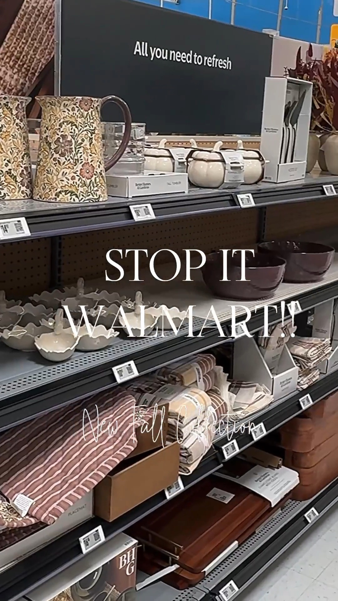 Walmart’s New Fall Decor is so Warm and Inviting!! Loving all the amber and tortoise shell pieces🤎

Wood vases, 100 oz 5 wick candle, pumpkin candles, gold lanterns, tortoise shell candle warmer, large ceramic vase, cozy throw blankets, tumblers with bamboo lids and straws, amber rechargeable lamp, 2 tiered serving tray, tea kettle, runner, wood storage box, wood bowl, maple leaf serving tray, Edith Floral Patterned Dinnerware

#LTKstorytime #LTKSeasonal #LTKHome