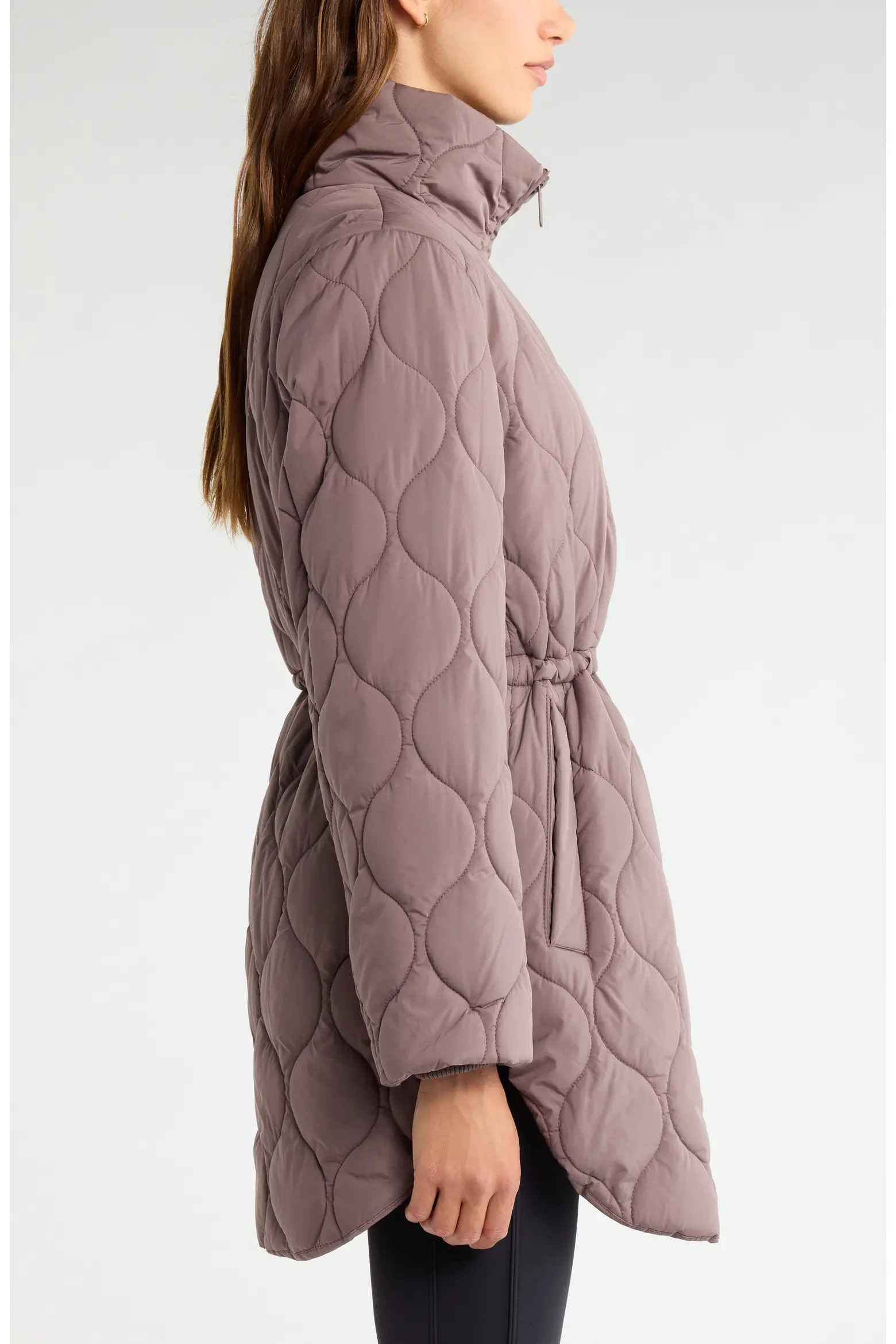 Skyline Longline Quilted Jacket (Women) | Nordstrom | Nordstrom