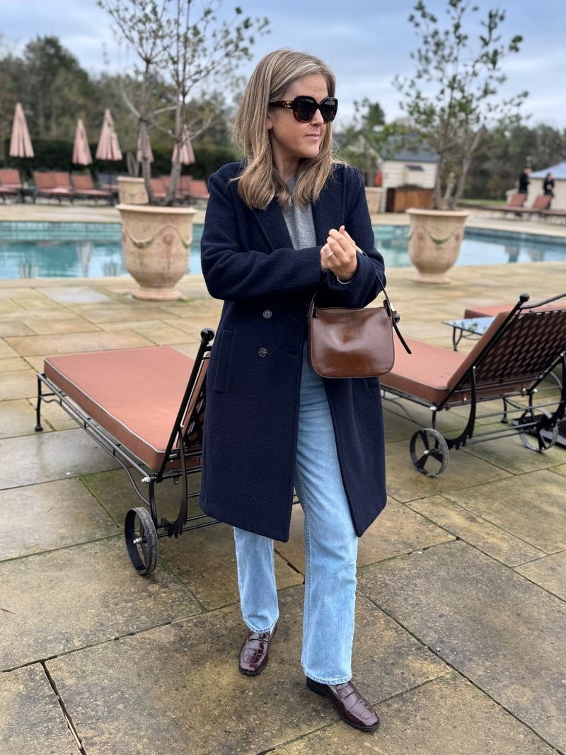 Winter outfit inspo! I’m loving this navy jacket and classic grey crewneck — and my favorite Aritzia jeans are the perfect finishing touch. These Varley pants are incredibly comfy (I’m in the 29.5" length) and pair perfectly with this brown turtleneck. Plus, my most-loved boots are currently 20% off!

#LTKootd #LTKHoliday #LTKgrwm