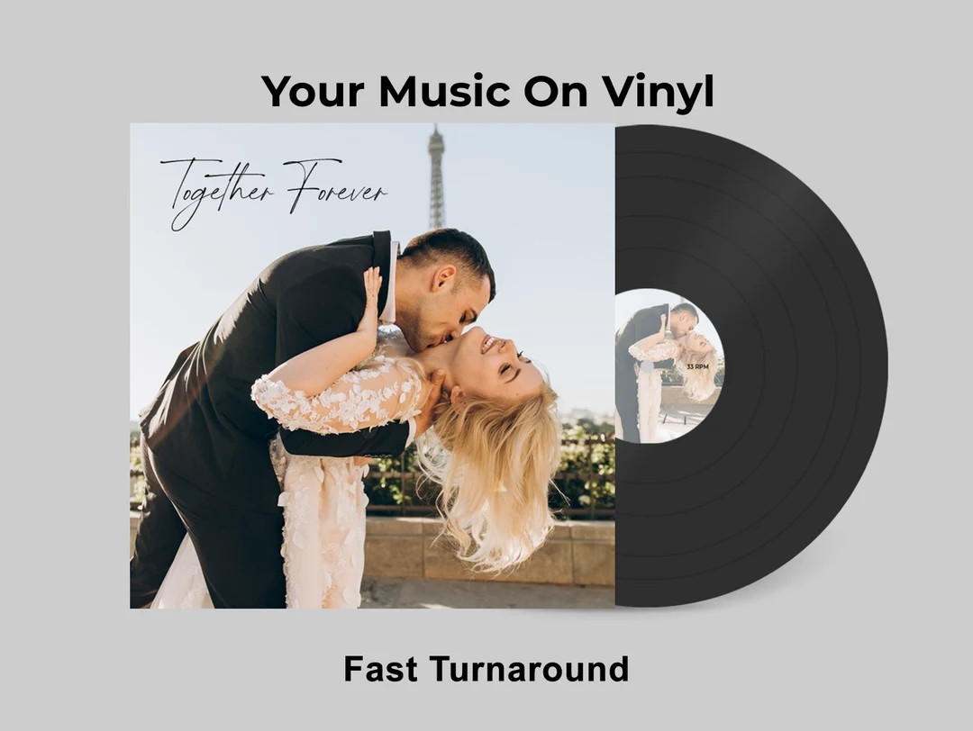 Custom 12 Vinyl Record Playlist Pictures on Cover and - Etsy | Etsy (US)