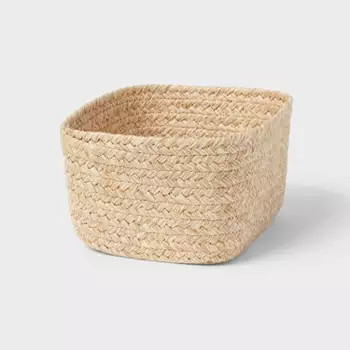 Milk Crate Braided Sewing Basket - Threshold™ | Target